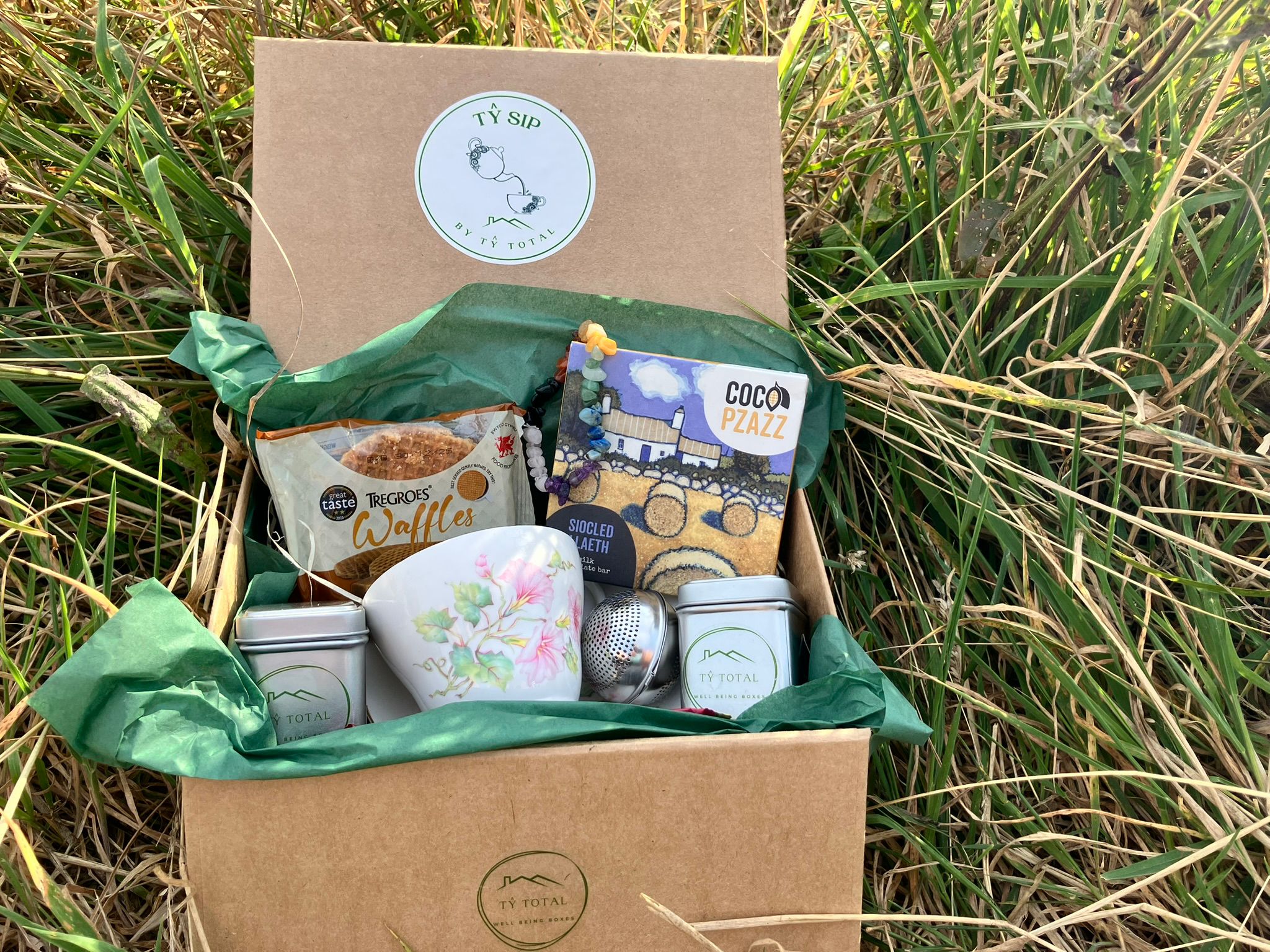 Tŷ Sip - relax with tea and Welsh treats