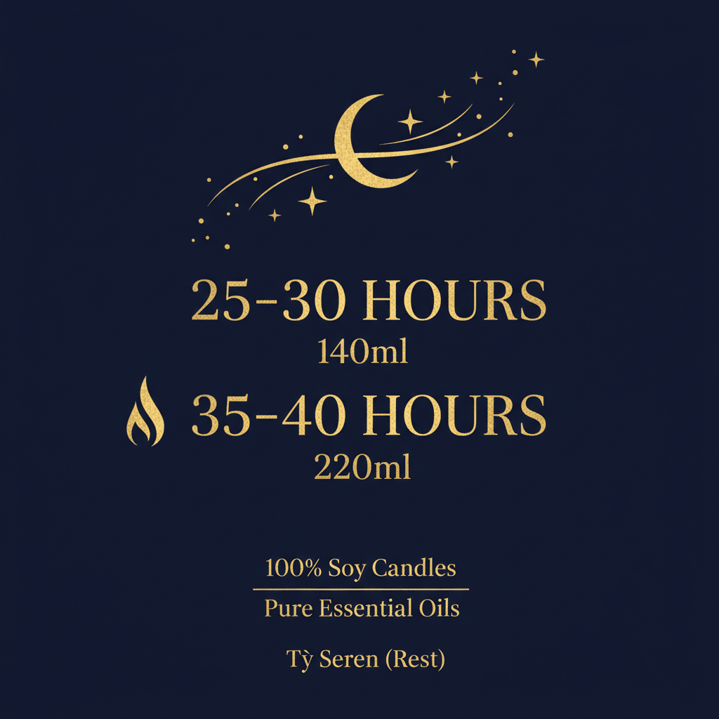REST Lavender & Bergamot Candle - Tŷ-Total