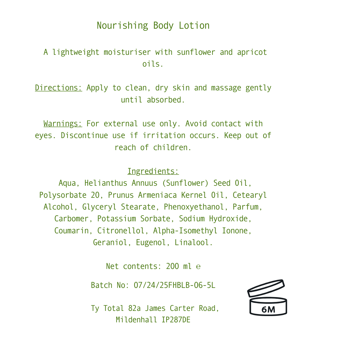 Hand and Body Lotion - 300ml Sandalwood Silk