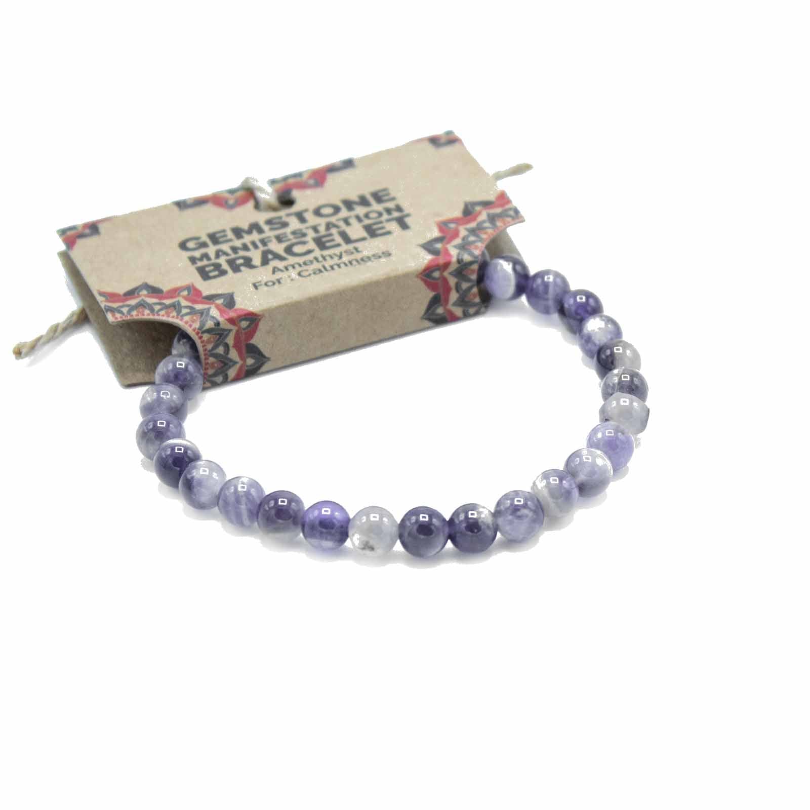 Amethyst Calmness Manifestation bracelet