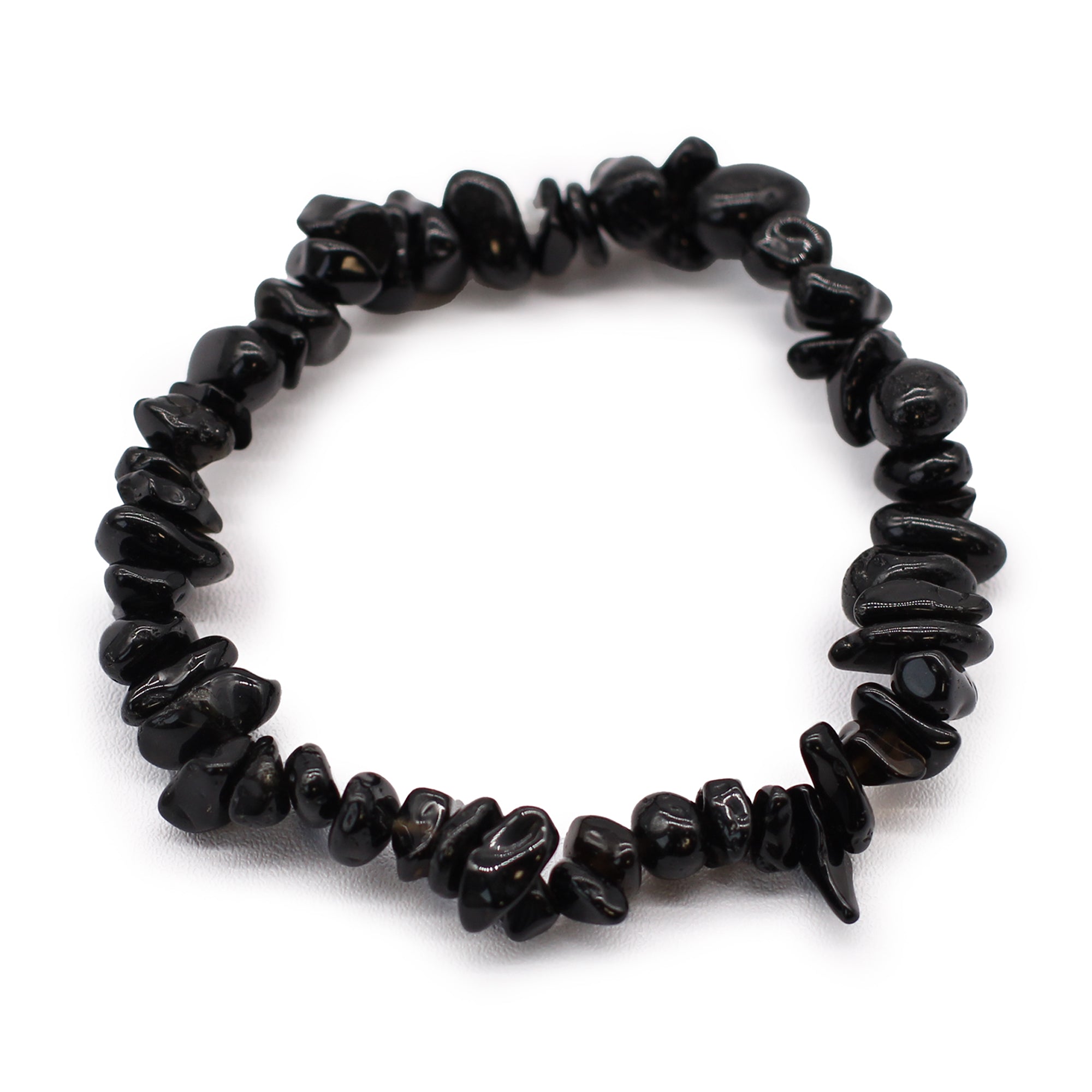 Chipstone crystal Bracelet - Black Agate
