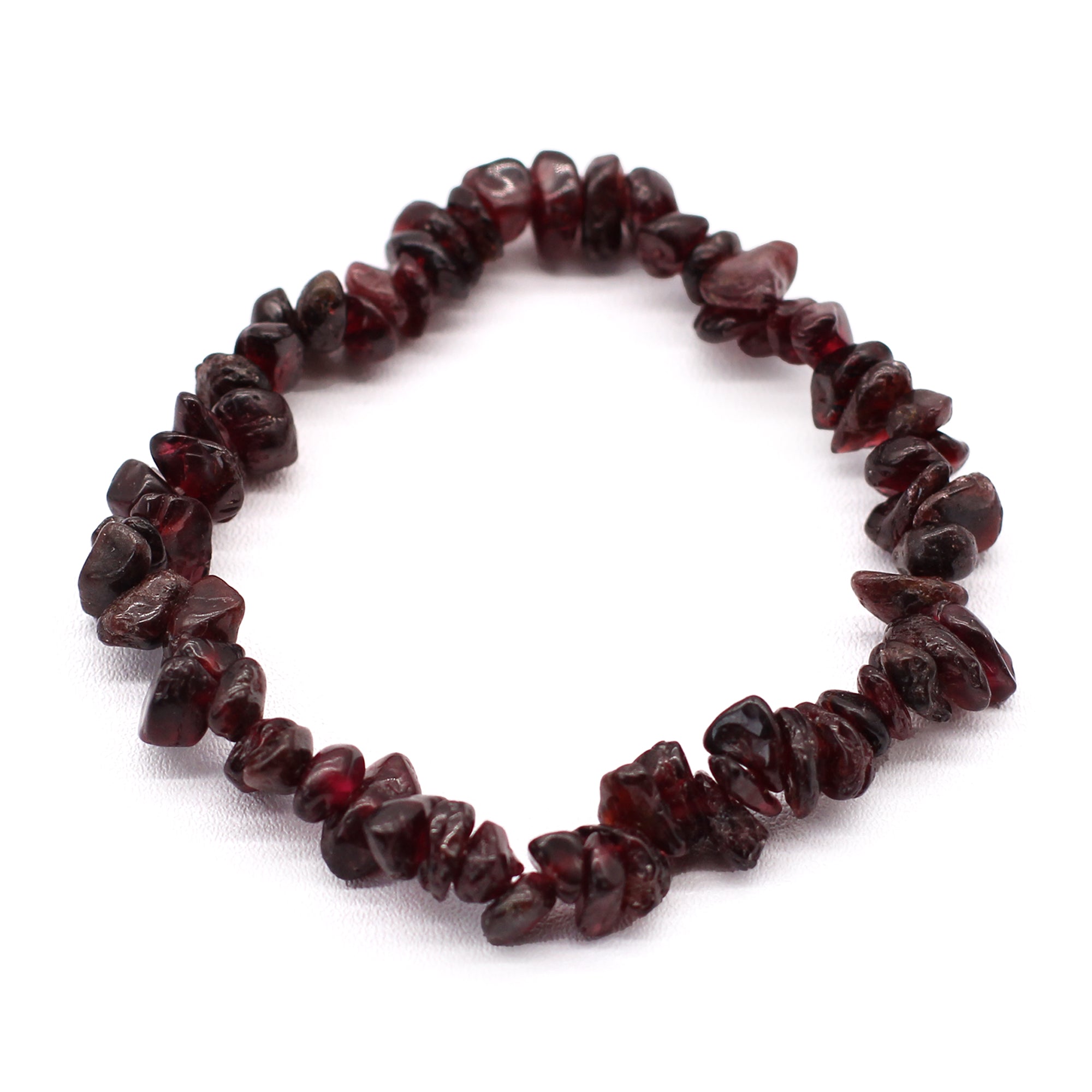 Blood Garnet Bracelet - chipstone crystal
