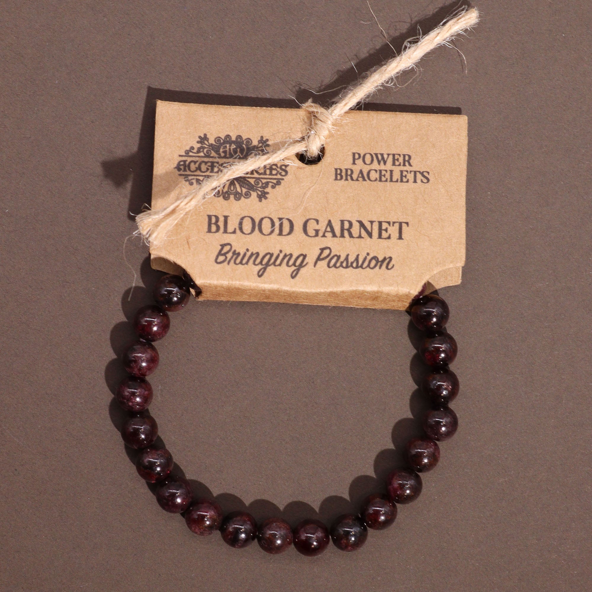Blood Garnet - bring passion and positivity - power