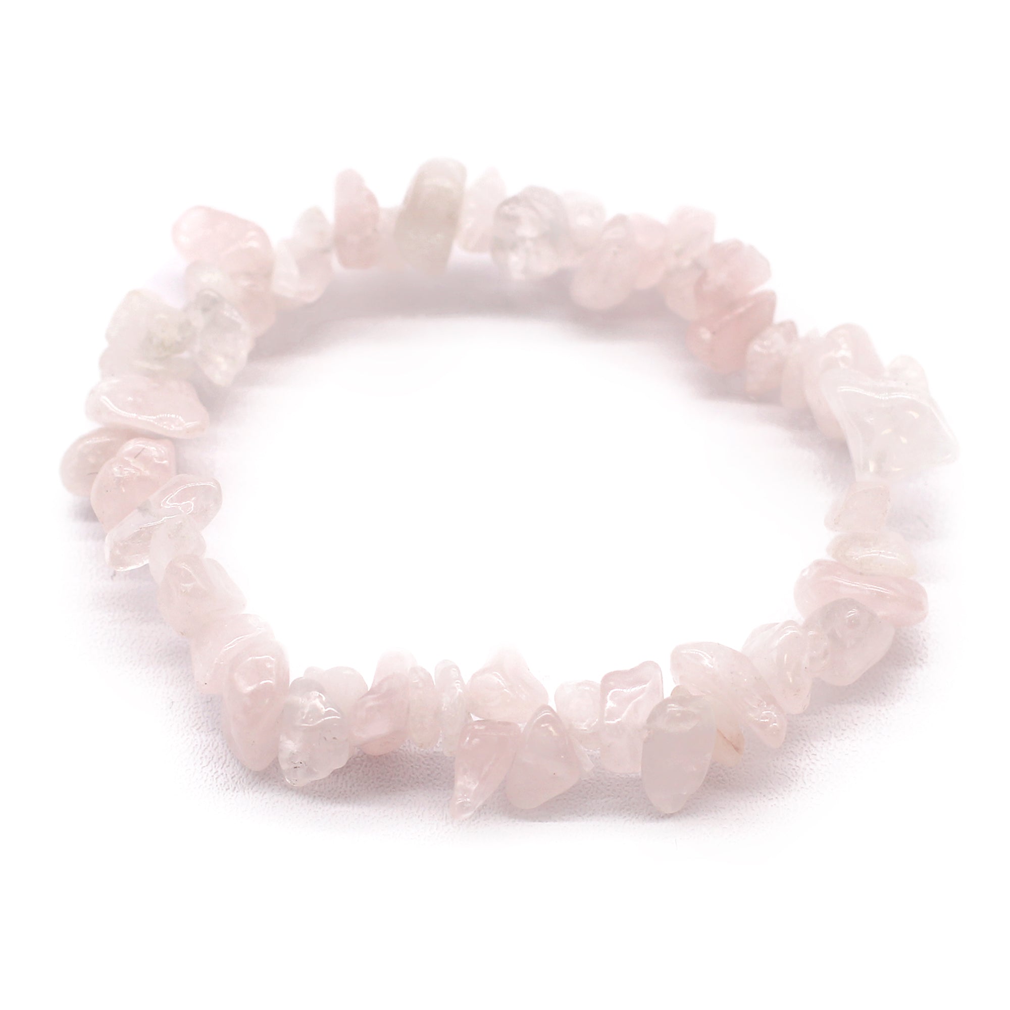 Rose Quartz Bracelet - chipstone crystal