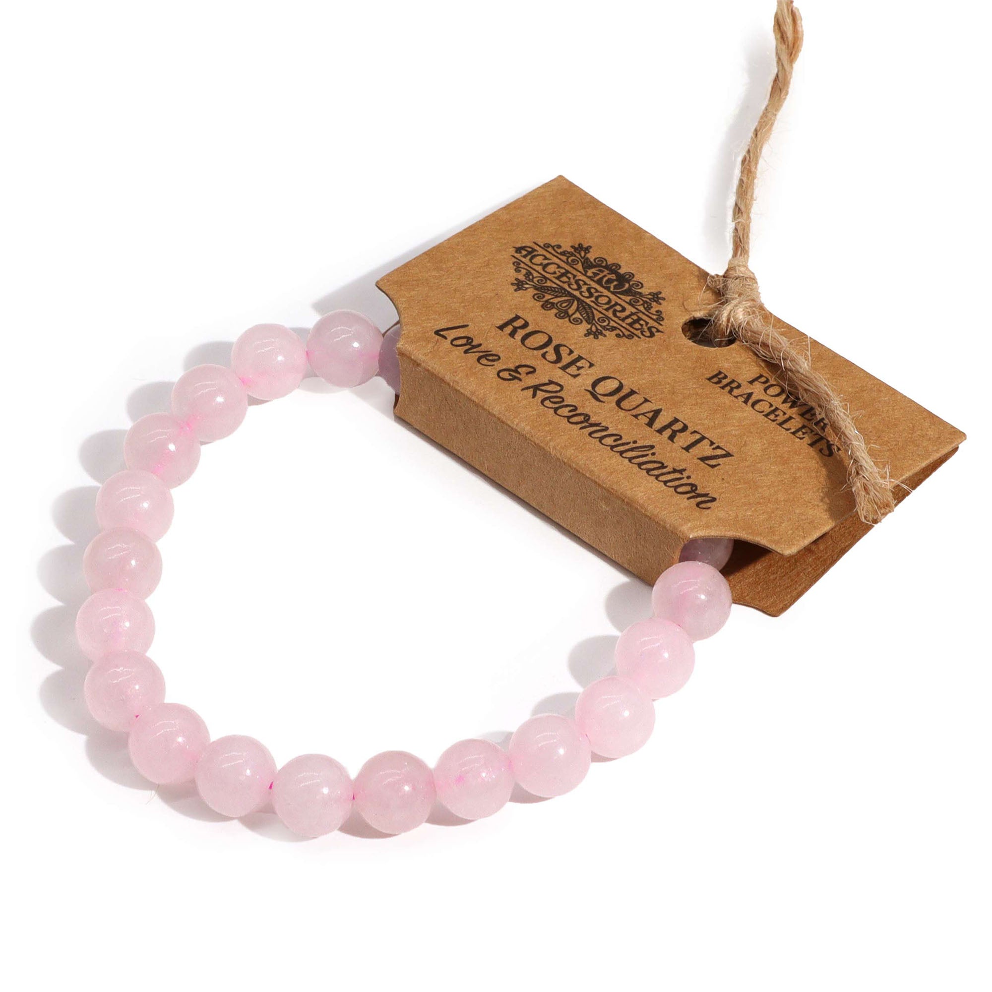 Rose quartz - Love and reconciliation - Power bracelet