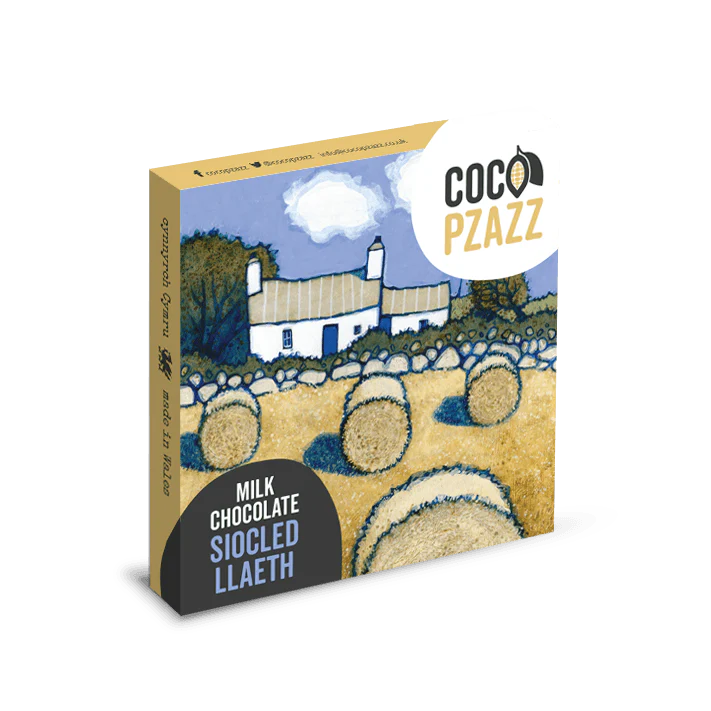 Coco Pzazz Siocled Llaeth  (Milk Chocolate) 80gm