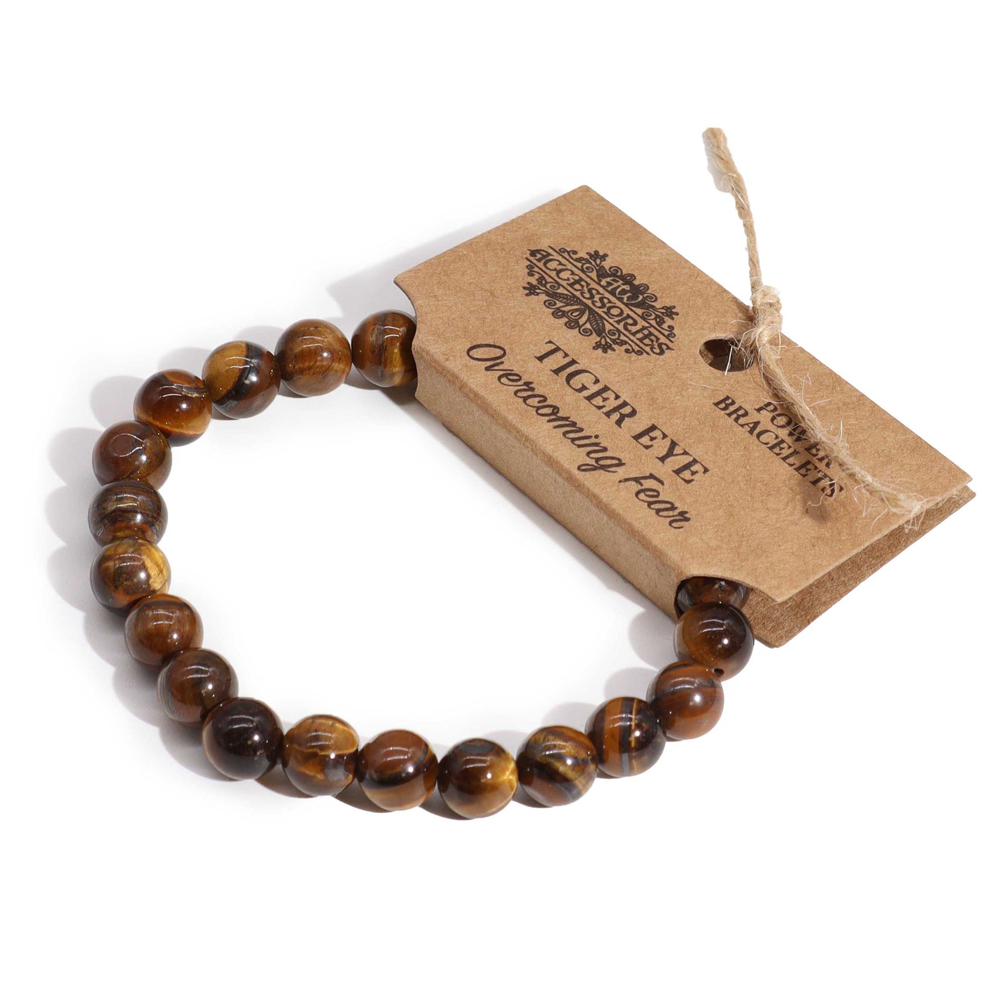 Tiger eye - Overcome fear - power bracelet