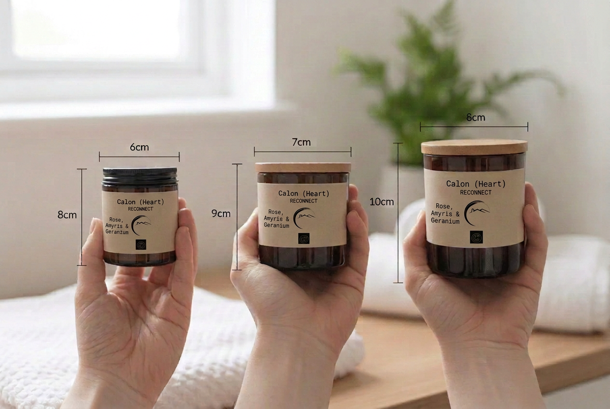 Calon size comparison with corrected ingredients