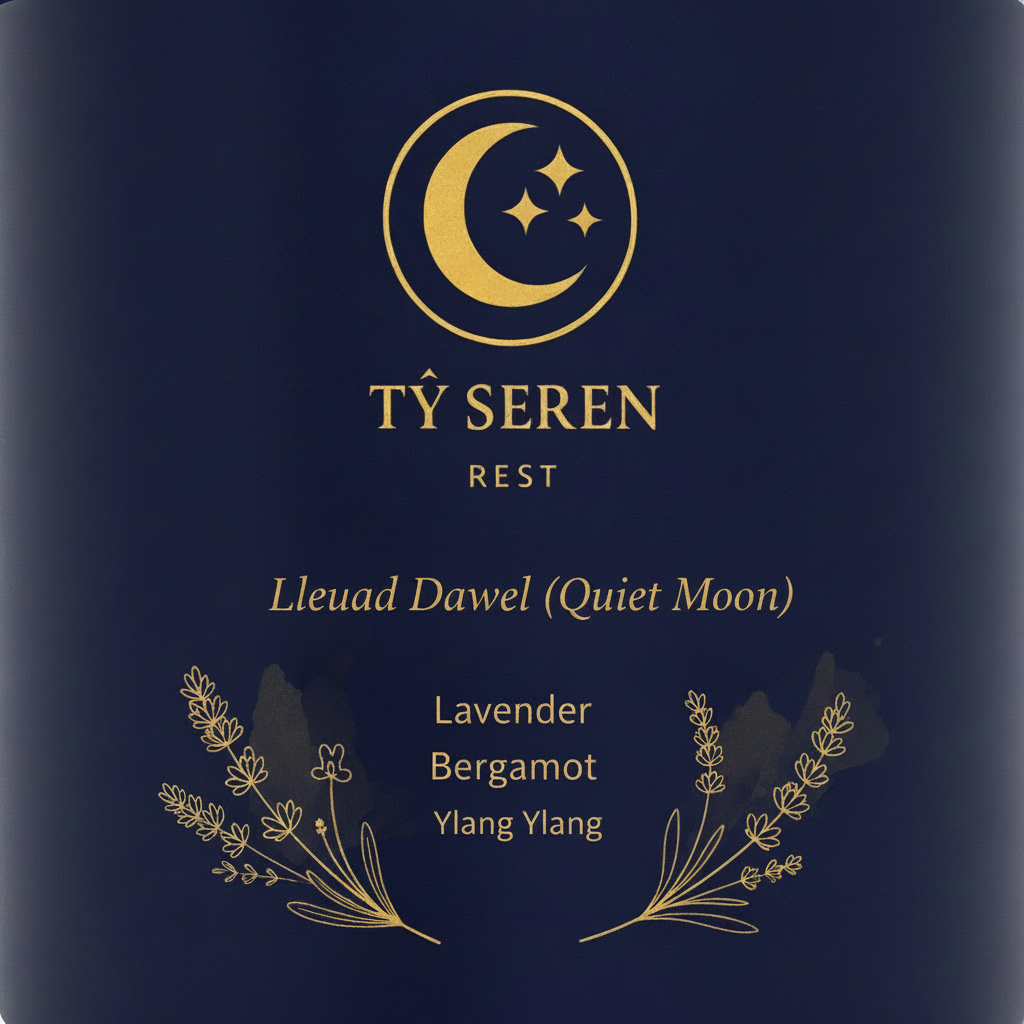 Lleuad Dawel ingredient graphic