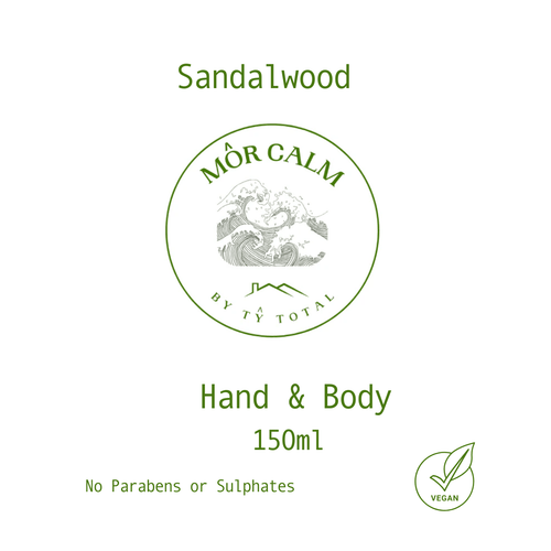 RECONNECT Hand and Body Lotion - 300ml Sandalwood Silk - Tŷ-Total