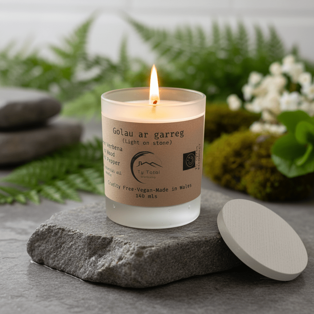 RECONNECT Lemon Verbena & Ho wood Candle - Tŷ-Total