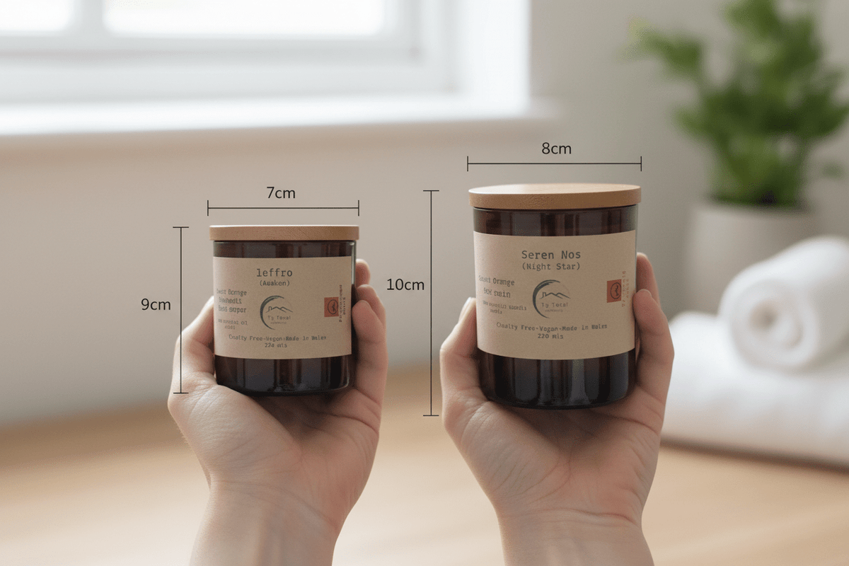 RECONNECT Rose, Amyris & Geranium Candle - Tŷ-Total