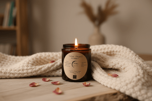 RECONNECT Rose, Amyris & Geranium Candle - Tŷ-Total