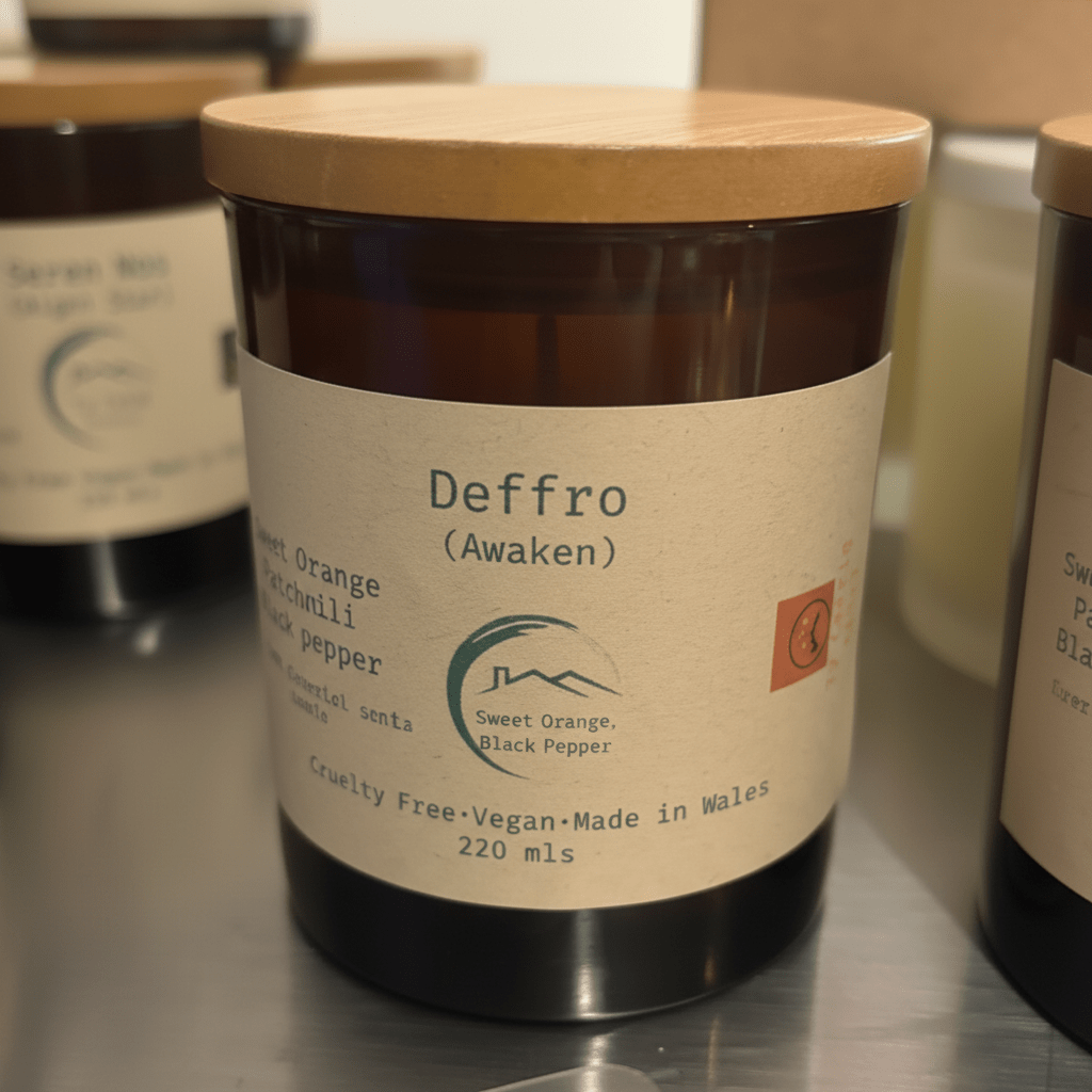 RESET Sweet Orange & Patchouli Candle - Tŷ-Total