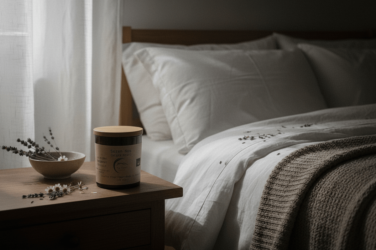REST Lavender & Bergamot Candle - Tŷ-Total