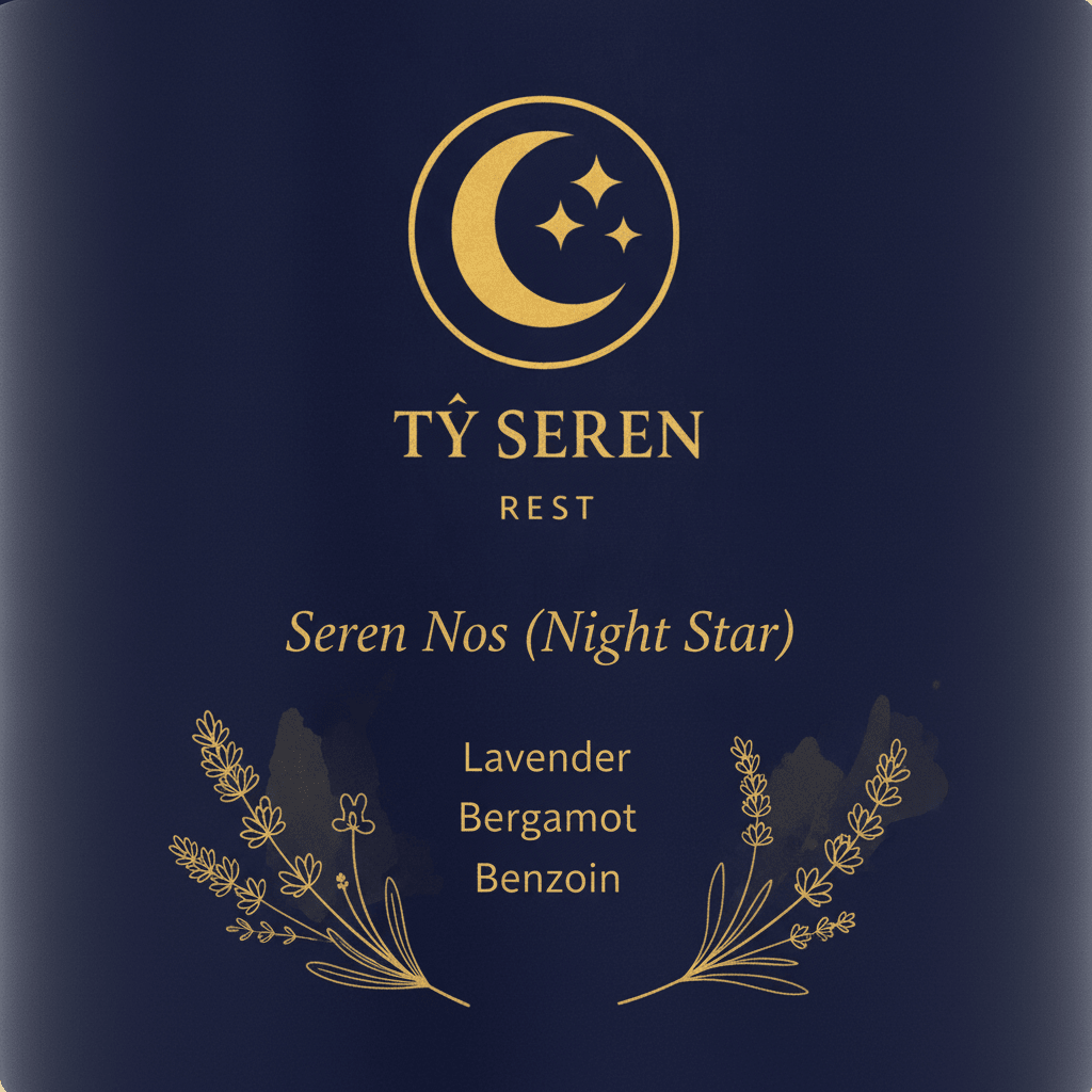 REST Lavender & Bergamot Candle - Tŷ-Total