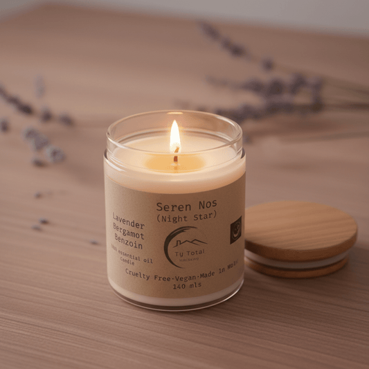 REST Lavender & Bergamot Candle - Tŷ-Total
