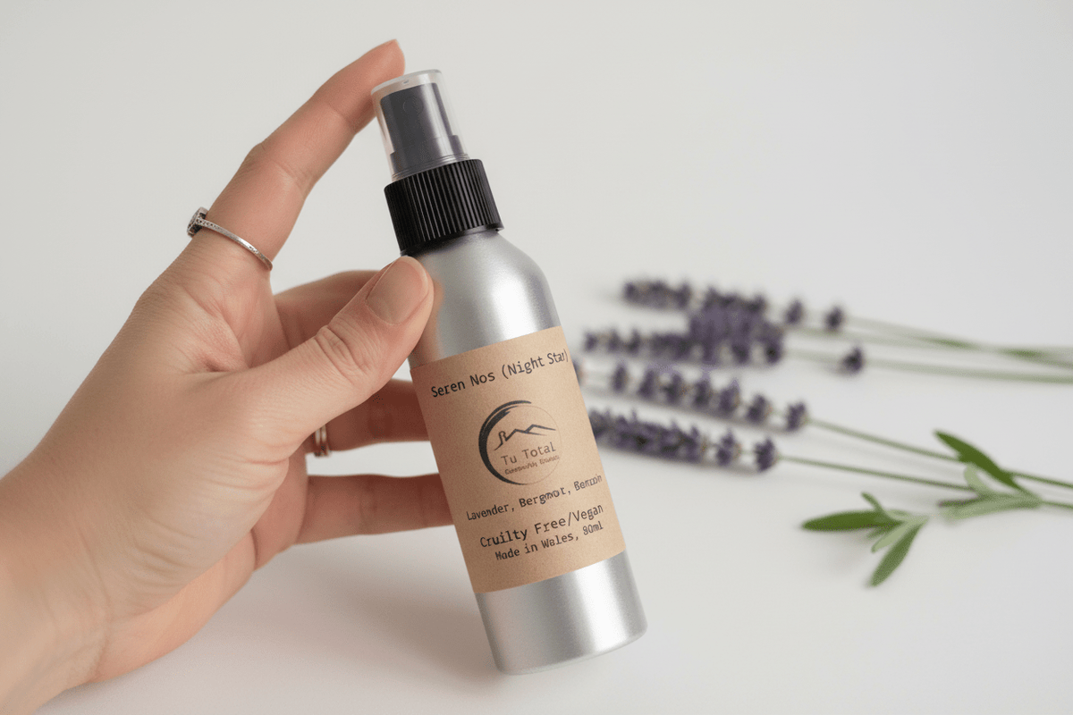 REST Lavender & Bergamot Room Spray (Seren Nos - night star) - Tŷ-Total