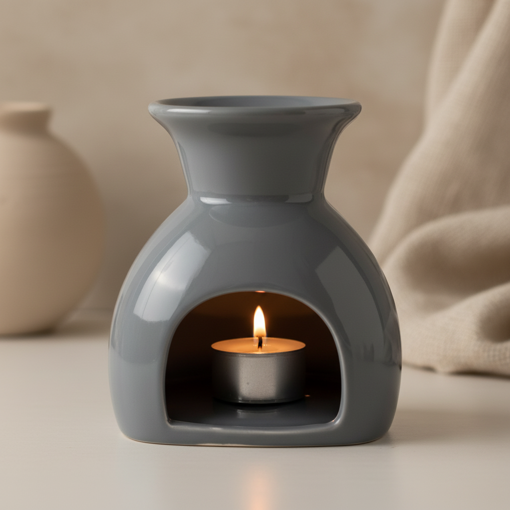 Seren Nos oil burner with natural background