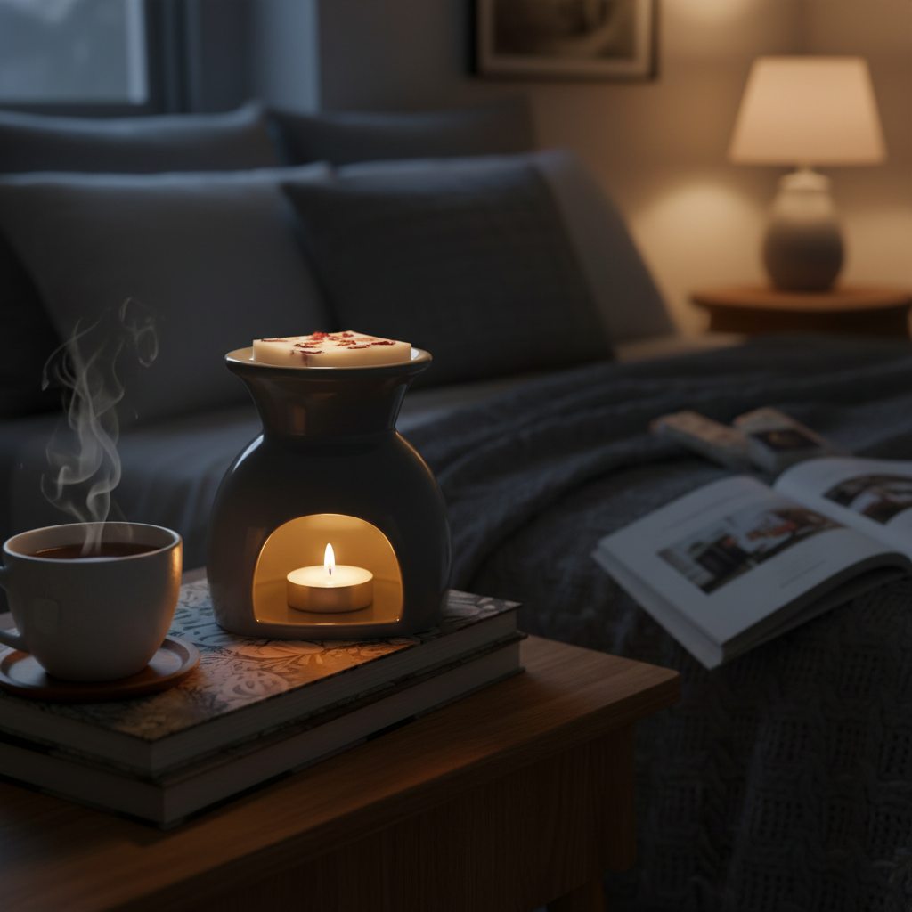 Seren nos wax melts lifestyle shot